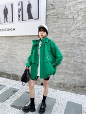 春款风衣外套爆，女装风衣，轩轩·魅丽依族