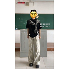 【有货】PX01CC-特P38格子拼接蝴蝶结短袖t恤男女，男装T恤，星座1007（原301D）