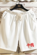 MK37276-P15冰丝短裤男士大码宽松休闲五分裤男运动中裤砖墙，男装休闲裤，电商A040A