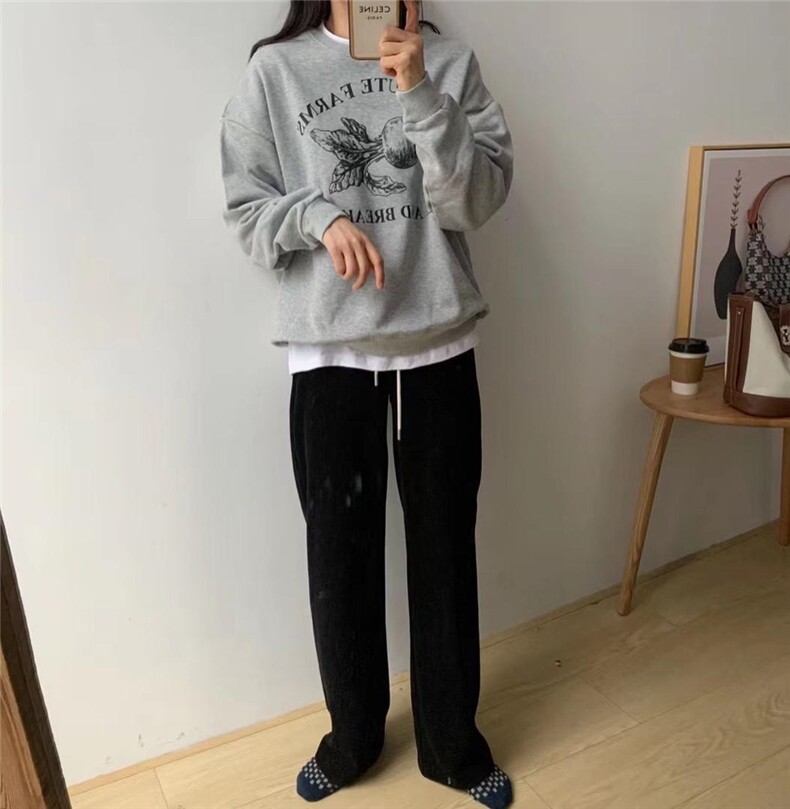 【素妮】2022春款萝卜卫衣，女装卫衣/绒衫，素妮