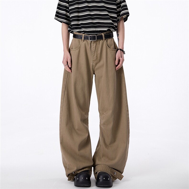 xz905-2-Z078#P70-（控98）美式高街休闲弯刀裤水洗牛仔裤,男装牛仔裤,星座905-2