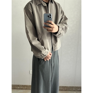 【有货】哈林顿外套男高级感痞帅美拉德翻领夹克XZ256CC-特P68图片