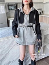 欧货同款收腰版拼接外套，其它，玩美