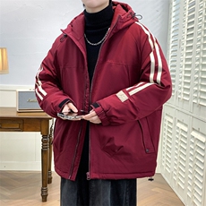 冬上新加棉加厚潮牌棉服港风连帽棉衣外套男女8321-P110控价158，男装棉衣，电商A441-1