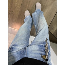【现货TP43】优质货可看样春装cleanfit牛仔裤男款美式高街裤子，男装牛仔裤，星座610A