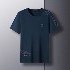 D33816钱塘2020-2夏季新款中青年男士圆领休闲百搭纯色T恤上衣P50，男装T恤，钱塘207-2