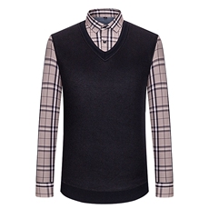 保暖加绒衬衫长袖宽松版中老年打底衬衣H08----P55，男装衬衫，星座102C-1(原星座100)