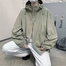 【UPF50+防晒服】X2389-TP4568拉链设计港风防晒薄外套男，男装夹克，电商A102