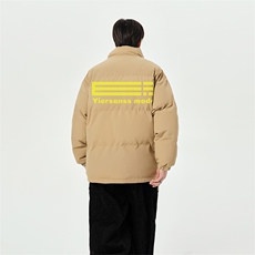 日系白底直播抖音高品质宽松男羽绒棉面包服棉衣外套M1045P85，男装棉衣，电商C408(原B339-1)