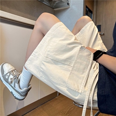 抖音品质夏季美式工装大口袋宽松休闲裤B315-K25794-特p42控78，男装休闲裤，电商B315