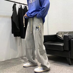 休闲裤男秋季韩版潮牌运动裤菠萝格裤子A551P42图片