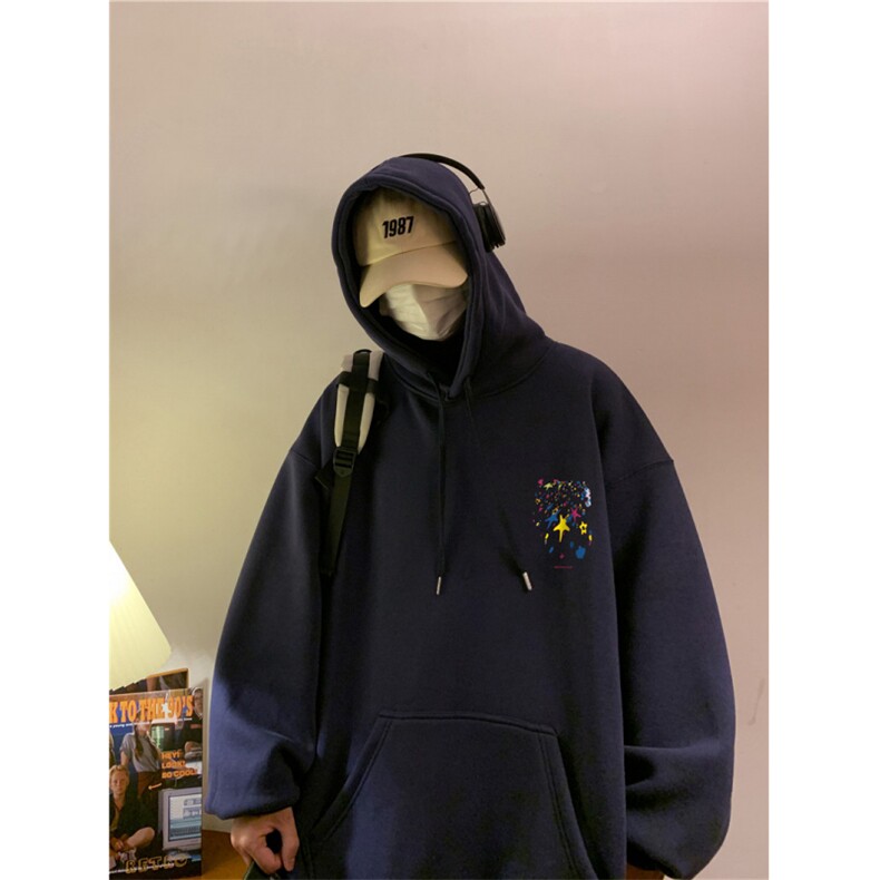 潮流宽松ins休闲男连帽卫衣D325-WY2306-薄款P55厚款P65,男装卫衣,电商D325