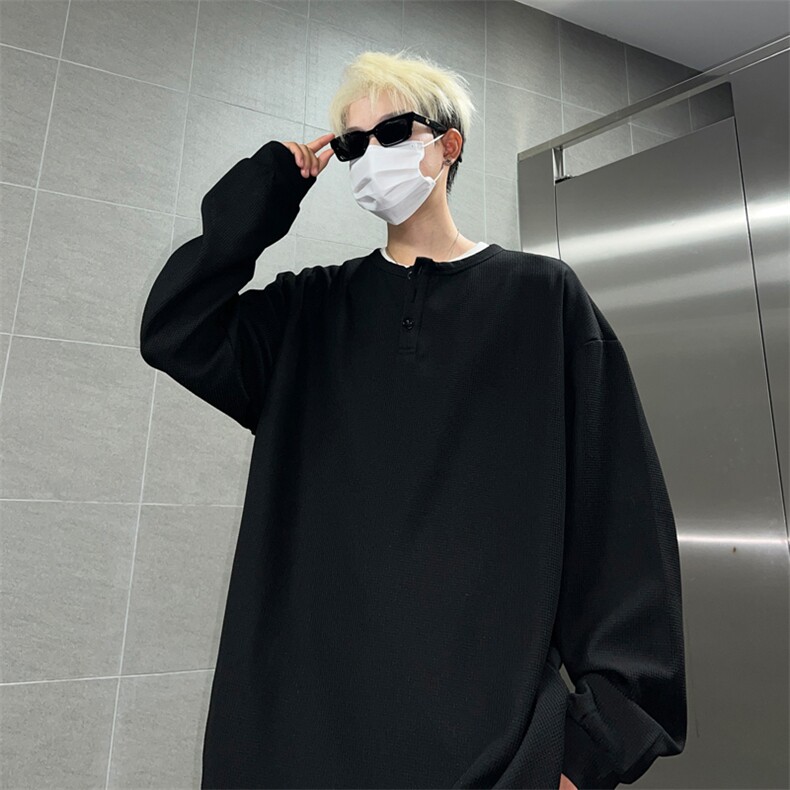 亨利领长袖T恤男XH84-特p20,男装T恤,电商B367