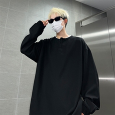 亨利领长袖T恤男XH84-特p20，男装T恤，电商B367