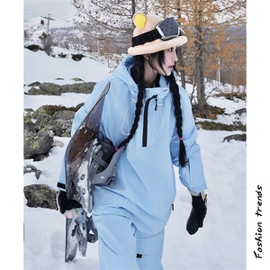 防风防水滑雪服套装情侣保暖俩件套装登山服外套TZ033-P220控328图片
