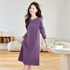 2025秋装新款气质舒适连衣裙，女装连衣裙，鑫鑫格