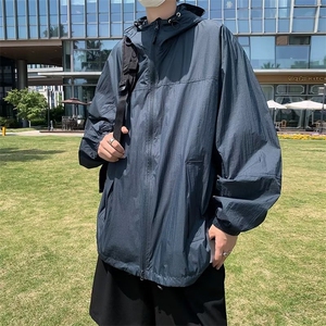 防晒衣男夏季薄款日系户外轻薄透气青少年外套美式MY118P38图片