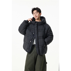 90%绒新标有报告连帽韩版宽松羽绒服上衣Y986/P350现货，男装羽绒服，星座202