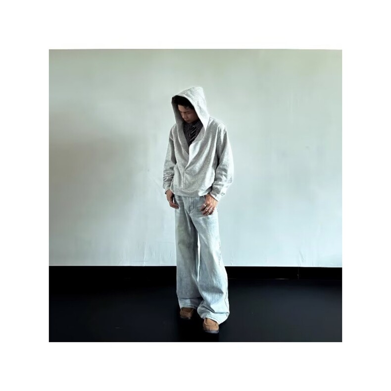 新款简约外套秋装2025年新款宽松韩版春秋连帽开衫卫衣,女装短外套,星座506A