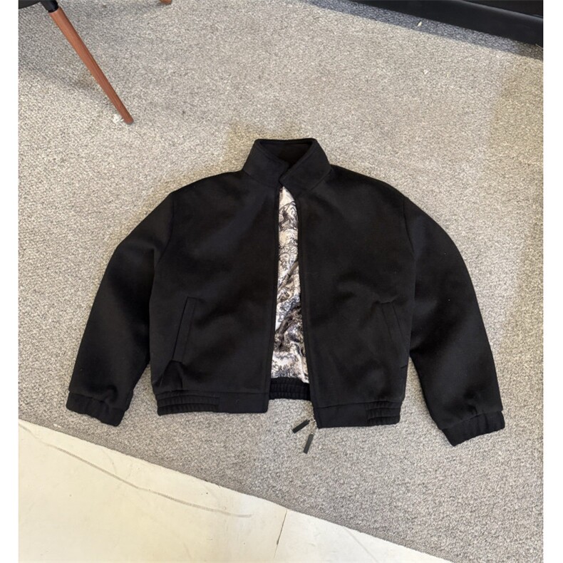 两千件现货到！W2501双拉头加厚高品质毛呢外套,男装夹克,电商C313