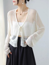 2025新款亚麻防晒女子时尚百搭简约大方开衫防晒衣，女装防晒衣，绒崒