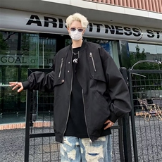 美式夹克男韩版潮流棒球服帅气2023秋冬季新款ins外套W5229-P59，男装夹克，星座412-3