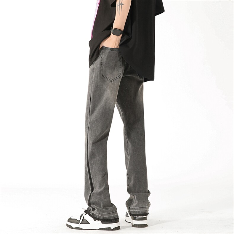 美式潮流宽松高街牛仔裤直筒休闲裤A161-S2339-P54,男装牛仔裤,电商A161