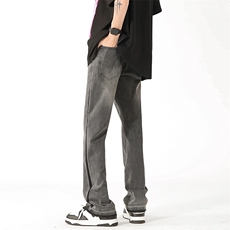 美式潮流宽松高街牛仔裤直筒休闲裤A161-S2339-P54，男装牛仔裤，电商A161