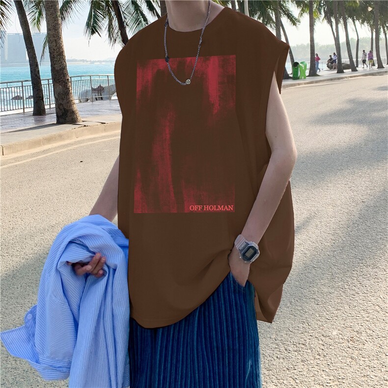 量大图低自动【有货】纯棉背心HD019-1-BX25117-P20，男装背心/马甲，电商019-1