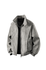 2026春季新款得物品质休闲皮夹克飞行服皮衣男防外套2851-P66，男装夹克，星座1402-2