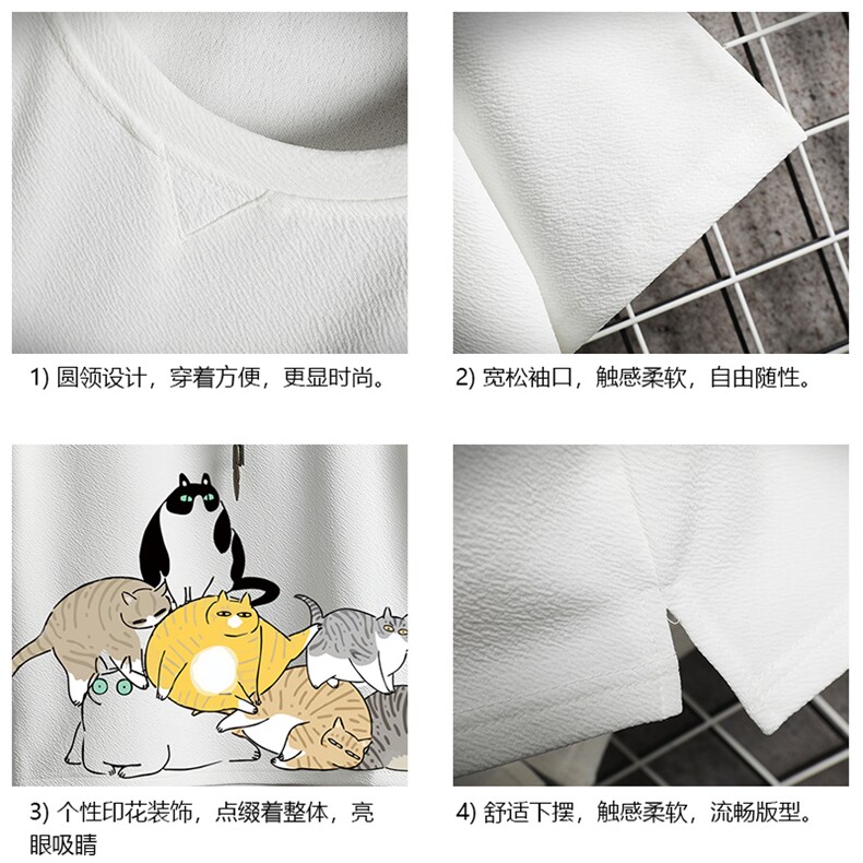 Q11155-P30春夏季七分袖t恤男大码五分袖男短袖中袖网格挂拍,男装T恤,电商A040A