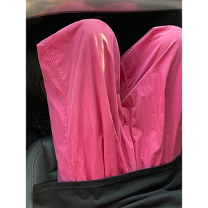 8XL-M多巴胺冰丝垂感慵懒山本裤男夏拖地裤子阔腿休闲裤KZ051P30图片
