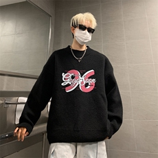 高质量！秋冬季半高领毛衣男加绒加厚线衣男针织衫男MY254-特p38，男装针织衫/毛衣，电商B367