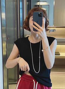 飞机袖 打底 背心图片