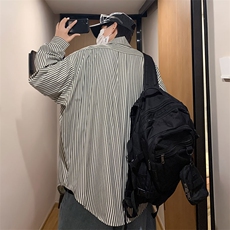 长袖工装衬衫男港风日系外套C010P35，男装衬衫，星座1116-2