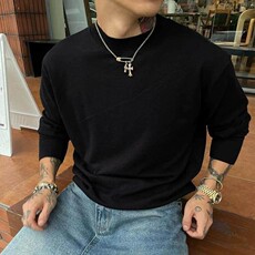 半高领毛衣韩版宽松休闲纯色中领针织打底衫长袖内搭LF1000P40特，男装针织衫/毛衣，电商D256-2(原A064-2)