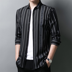男式服装春秋季新款衬衫男长袖翻领休闲四季可穿衬衣 XY2205-P68图片
