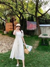淑女风连衣裙，女装连衣裙，芷炫