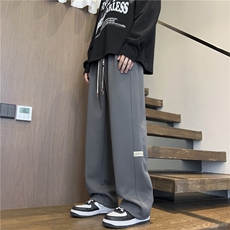 抖音得物品质可束脚百搭休闲卫裤212-2-DY139-特P30加绒特P35，男装休闲裤，星座808A-1