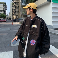 Wt168-P58新款美式街头刺绣棒球服飞行员夹克，男装夹克，星座1501-1