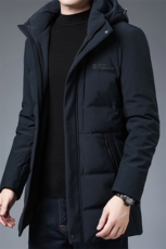 冬季新款简约休闲百搭羽绒外套男纯色立领羽绒服KCN20625-5-P260，男装羽绒服，电商B212（原钱塘6029）