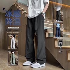 休闲裤，抖音得物现货，可送样，A061-AX01220-特批35-模特图，男装休闲裤，电商A061