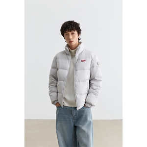 新标90%绒 有报告 撞色短款宽松羽绒服外套 Y5006 /P190图片