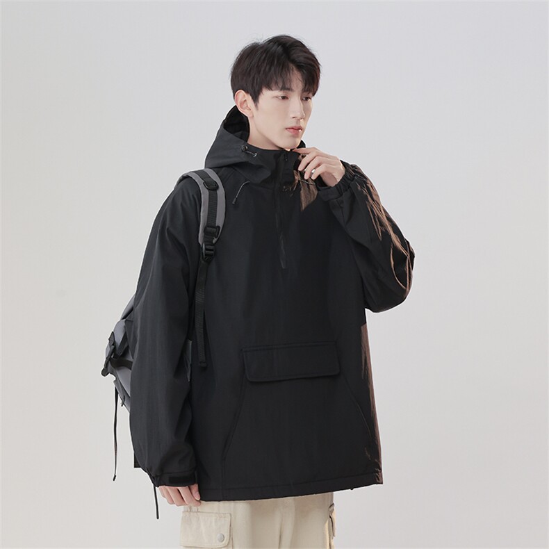JK912-P83美式冲锋衣外套男夹克女秋冬户外防风防水潮牌情侣款,男装夹克,电商D310B
