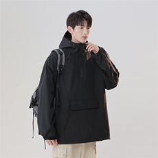 JK912-P83美式冲锋衣外套男夹克女秋冬户外防风防水潮牌情侣款，男装夹克，电商D310B