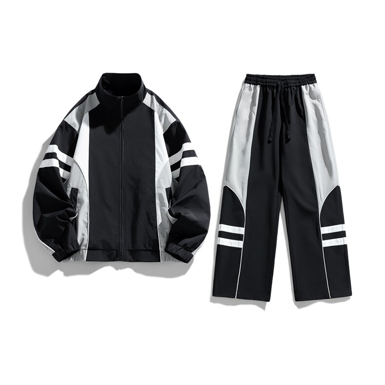 2025秋季新款现货情侣冲锋衣套装男户外登山服DSA157B-TZ573-P110,男装休闲套装,电商A157B