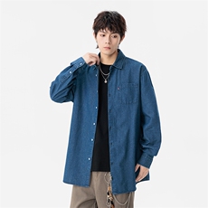 牛仔衬衫现货深度库存当天配齐跑量款DS-C323-1-N89-TP45，男装衬衫，电商C323-1