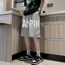 男夏季潮流时尚休闲短裤字母五分裤裤大码GK088P20，男装休闲裤，星座1116-2