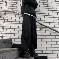 工装裤女春秋高腰阔腿休闲宽松显瘦军绿色速干显瘦运动裤KB13，男装休闲裤，星座1116A-1（原606A）