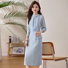 2026春季新款简约时尚休闲女装连衣裙，女装连衣裙，美沁